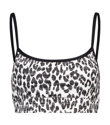 The Upside Natacha leopard-print sports bra
