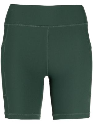 The Upside Peached logo-print cycling shorts - Green