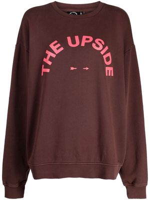 The Upside Saturn organic cotton sweatshirt - Brown