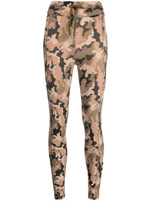 The Upside Trekky camouflage-print leggings - Neutrals
