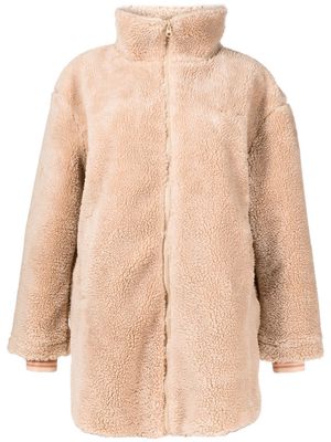 The Upside Woodford faux shearling jacket - Brown