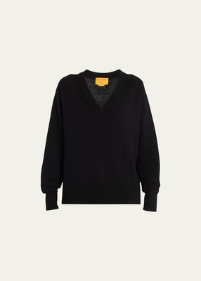 The V Cashmere Pullover Sweater