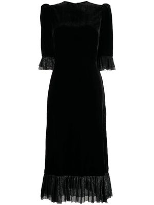 The Vampire's Wife ruffle details dress - Black