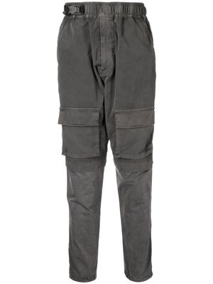 The Viridi-Anne belted cargo trousers - Grey