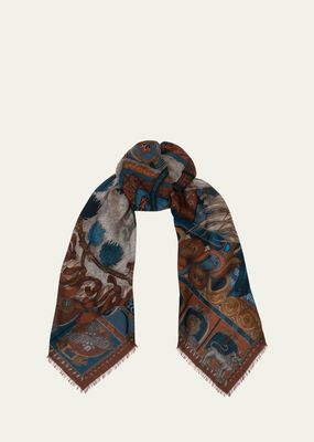 The Wind Horse Cashmere Scarf