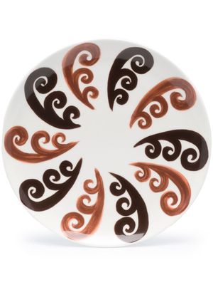 THEMIS Z GR Athenee Peacock dinner plate - Neutrals