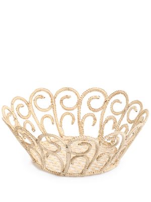 Themis Z Peacock bread basket - Neutrals