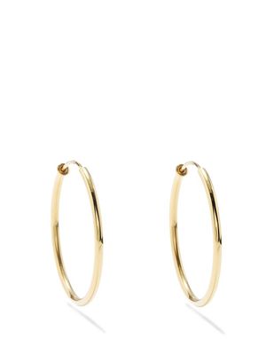 Theodora Warre - Gold-plated Sterling Silver Hoop Earrings - Womens - Gold