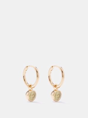 Theodora Warre - Topaz, Sapphire & Gold-plated Silver Earrings - Womens - Yellow Multi