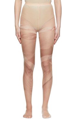 TheOpen Product Beige 2000 Archives Edition Nylon Leggings