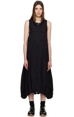 TheOpen Product Black Camper Midi Dress