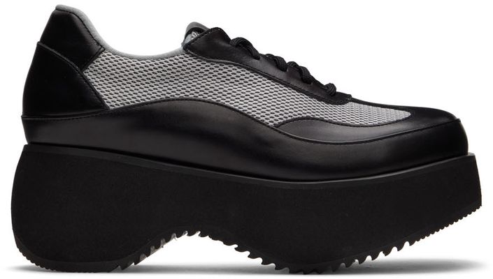 TheOpen Product Black Platform Sneakers