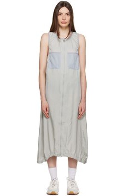TheOpen Product Gray Camper Midi Dress