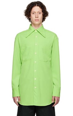 Theophilio SSENSE Exclusive Green Shirt