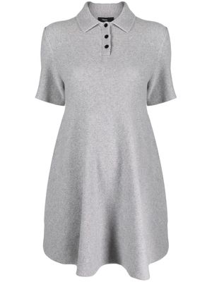 Theory A-line knitted dress - Grey
