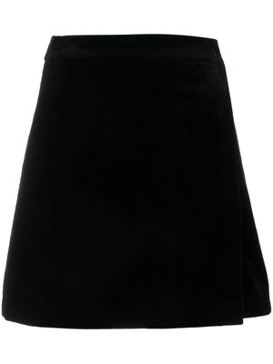 Theory A-Line short skirt - Black