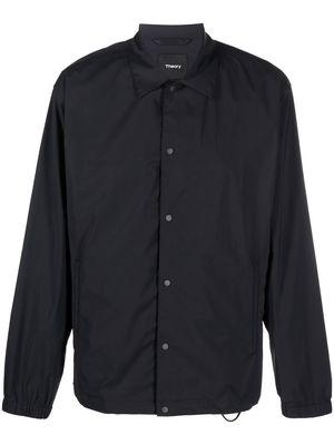 Theory adjustable-hem shirt jacket - Black