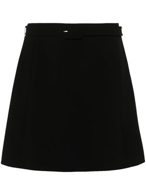 Theory belted mini skirt - Black