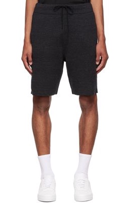 Theory Black Cannes Shorts