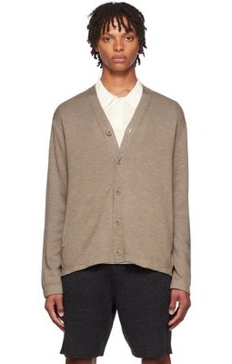 Theory Brown Cannes Cardigan