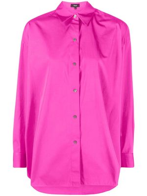 Theory button-down cotton shirt - Pink
