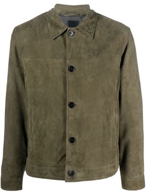 Theory button-down fastening jacket - Green