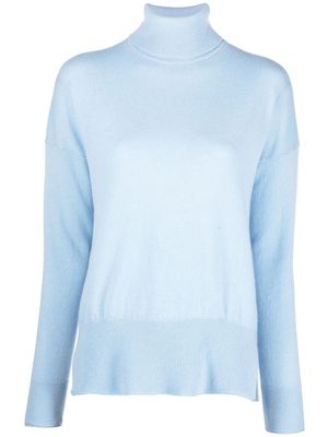 Theory cashmere roll-neck jumper - Blue