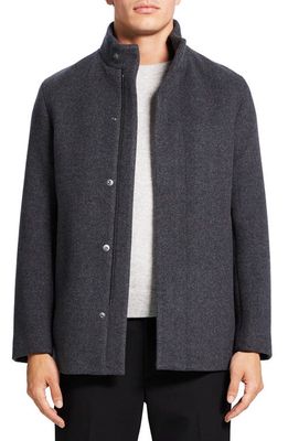Theory Clarence Recycled Wool Jacket in Pestle Multi