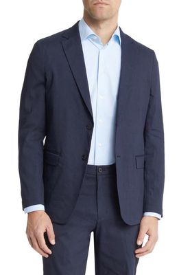 Theory Clinton Linen Blend Sport Coat in Space