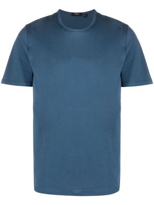Theory cotton short-sleeve T-shirt - Blue