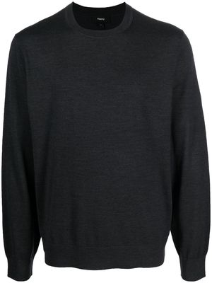 Theory crew-neck pullover jumper - Grey