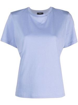 Theory crew neck short-sleeved T-shirt - Blue