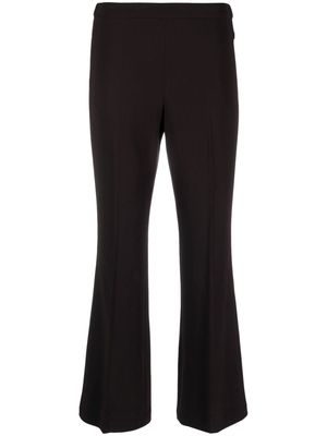 Theory cropped flared trousers - Brown