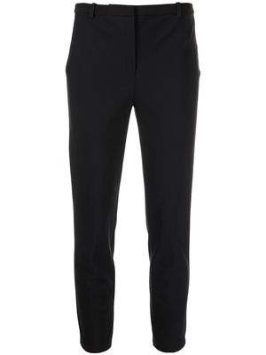 Theory cropped slim-fit trousers - Black