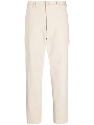 Theory cropped straight-leg chinos - Neutrals