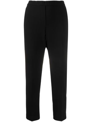 Theory cropped tapered trousers - Black
