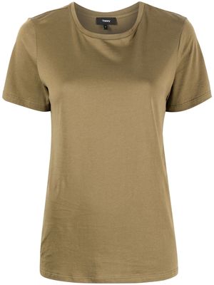 Theory Easy round-neck T-shirt - Green