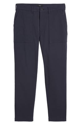 Theory Fatigue Cotton Blend Pants in Baltic - Xhx