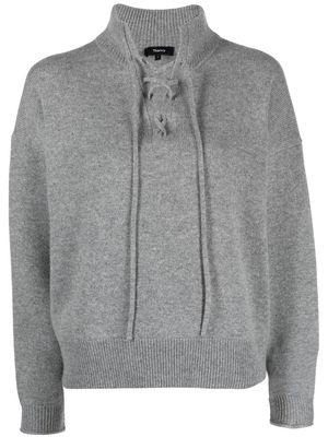 Theory fine-knit cashmere jumper - Grey