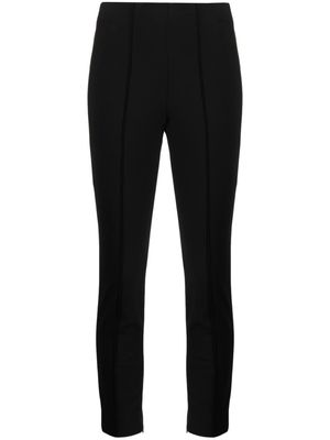 Theory high-waisted cropped trousers - Black