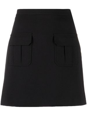 Theory high-waisted miniskirt - Black