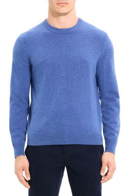 Theory Hilles Cashmere Sweater in Indigo Melange - 0Ky