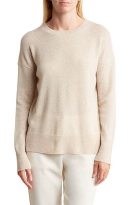 Theory Karenia Cotton Blend Sweater in Light Oatmeal