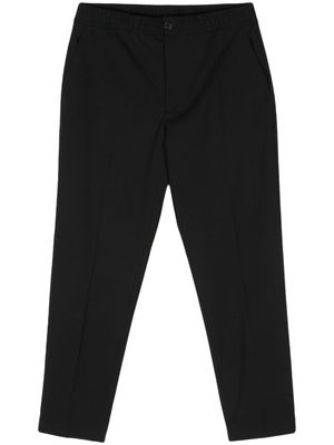 Theory Larin tapered-leg trousers - Black