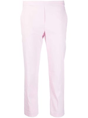 Theory mid-rise cropped trousers - Pink