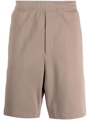 Theory mid-rise track shorts - Brown