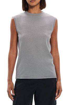 Theory Muscle T-Shirt in Charcoal Multi
