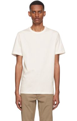 Theory Off-White Cotton T-Shirt