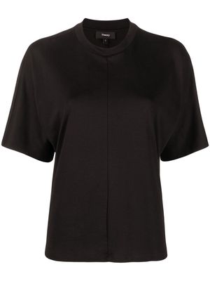Theory pima cotton short-sleeve T-shirt - Black