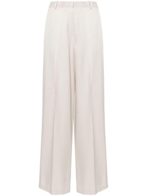 Theory pleated tailored trousers - Neutrals